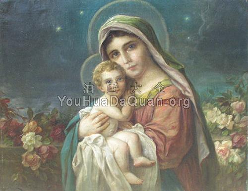 Madonna and Child - 汉斯·萨茨卡